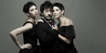 Sofía Castiglione, Pablo Rago y Laura Novoa, en Atracción Fatal