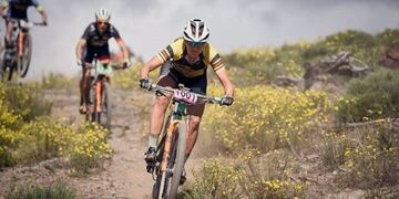 Ciclistas de Arroyito en el Rally de Mina Clavero