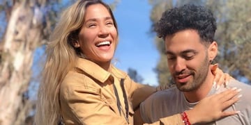 La intérprete y su pareja se refugiaron del frío a pocos kilómetros de la Cuna de la Bandera\u002E (@baronjimena)