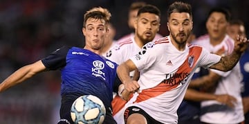 Un firme Juan Cruz Komar volvió lesionado del gran triunfo sobre River\u002E Y el Cacique confía en tenerlo para este domingo\u002E