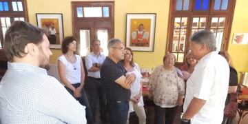 Carlos Alesandri recibió  a la Comisión de Ambiente del Instituto Diseñando Ciudad en la Planta de Tratamiento de la Comunidad Regional\u002E