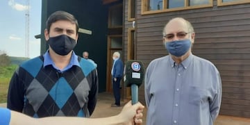 El intendente Martínez y el ministro Lichowski recorrieron el Parque Industrial\u002E