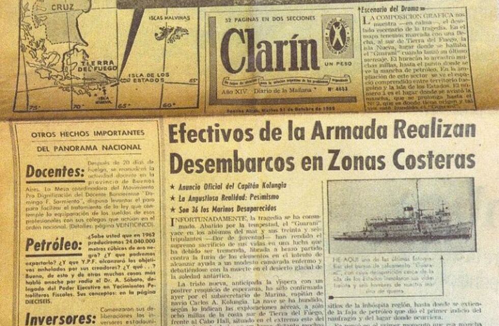 La emotiva carta de la hija de uno de los 38 desaparecidos del ARA Guaraní