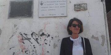 Cathy Lacrouts Lagayette, descendiente de Safontás (Telón Pampeano)