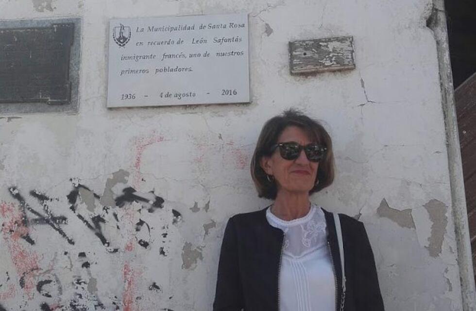 Una descendiente del primer inmigrante de Santa Rosa visitó la ciudad