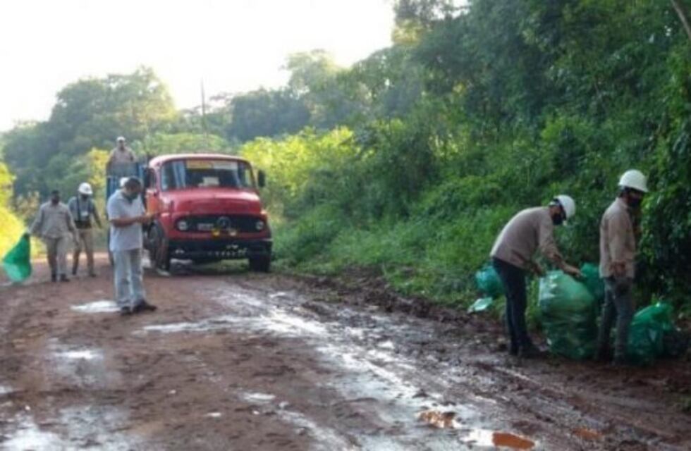 El municipio erradicó un mini basural en Eldorado