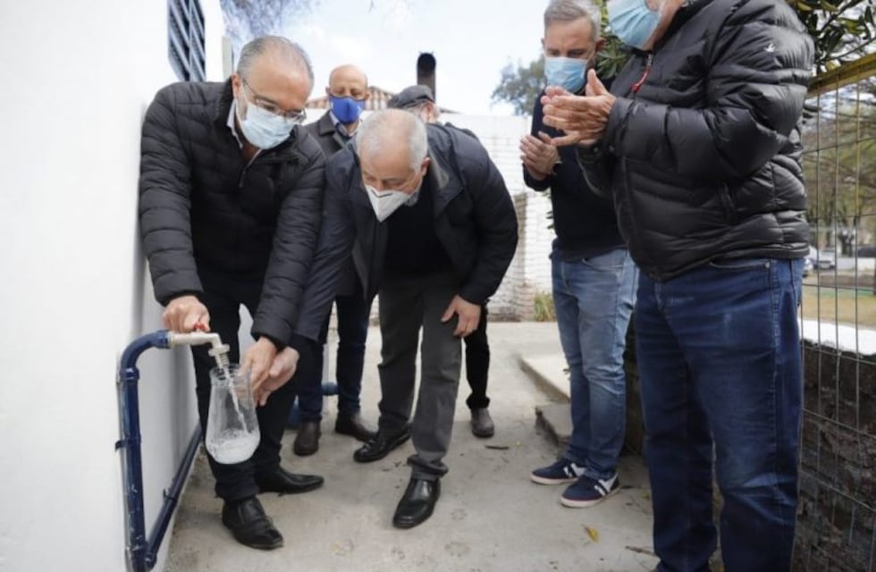 Inauguraron la ampliación del sistema de agua potable de Río Ceballos