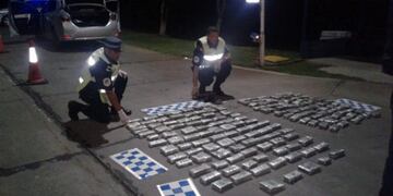 Droga incautada\nCrédito: Policía Entre Ríos
