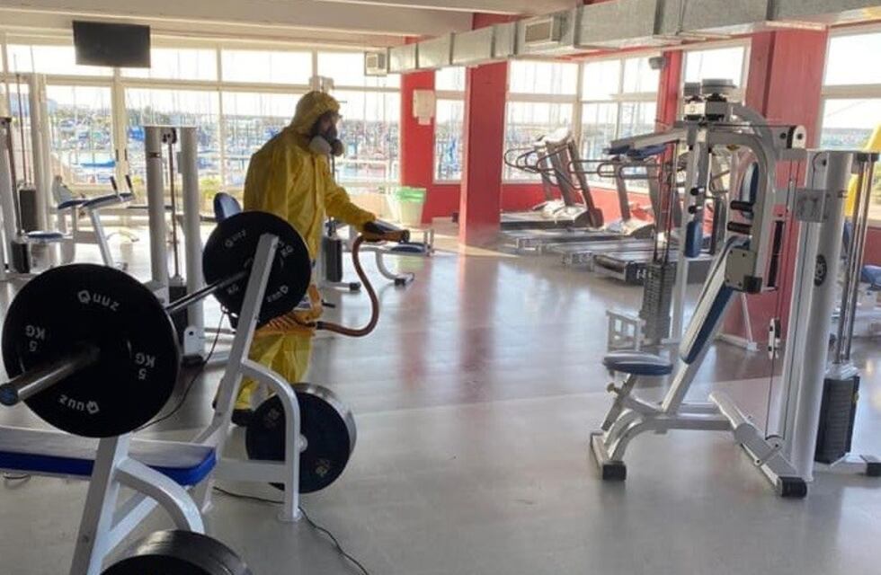 Cerraron para desinfectar el Club Náutico tras la confirmación de un socio con Covid-19