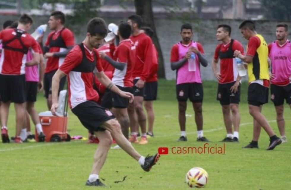 San Martín tiene sus concentrados para visitar el miércoles a Independiente