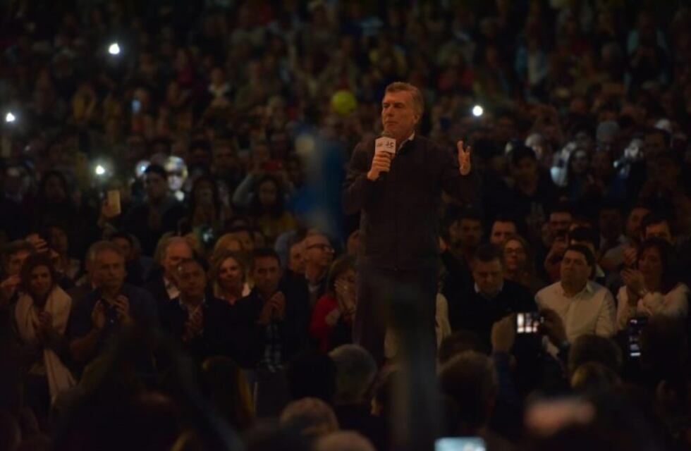 Macri en Córdoba: "Este domingo se decide si volvemos al pasado o avanzamos al futuro"