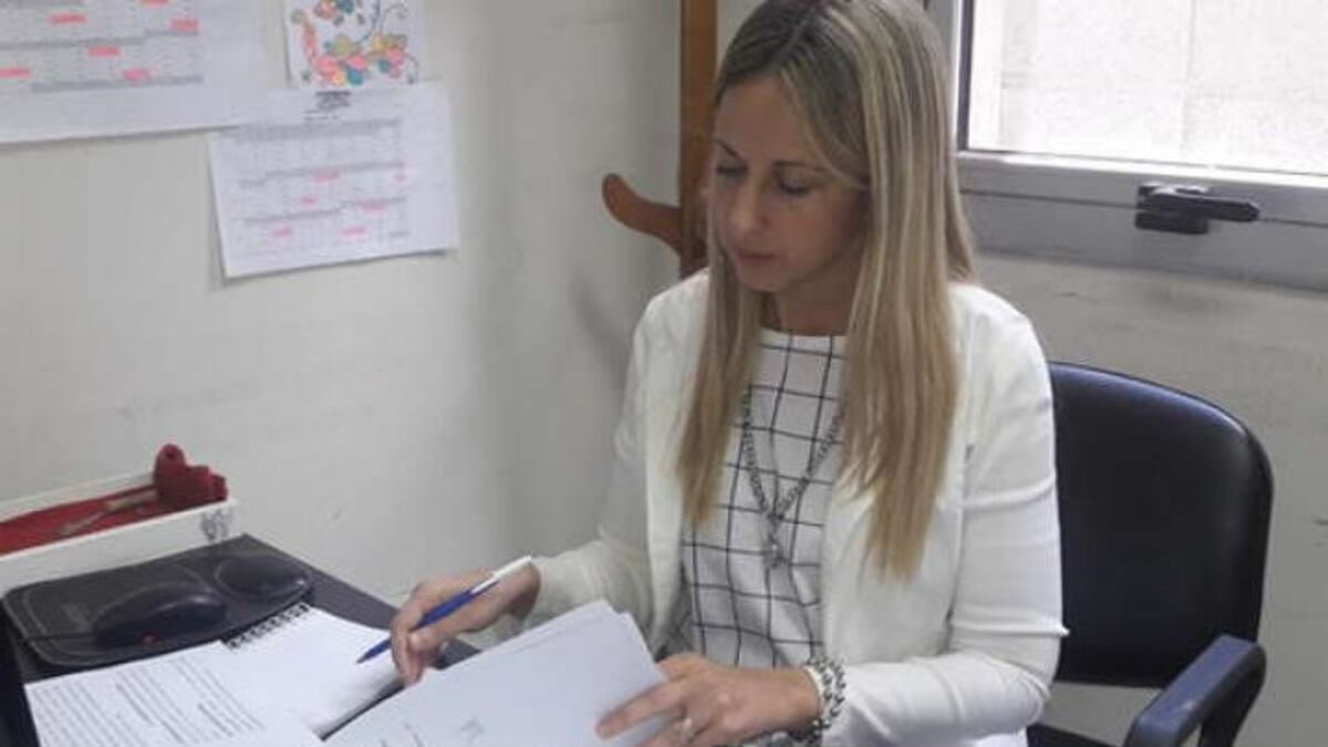 Dra\u002E María Alicia Falcione, titular de la Unidad de Abusos Sexuale de La Banda (Foto: El Liberal)