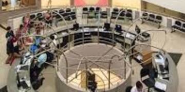 Hospital Dr\u002E Ramón Madariaga, instalaciones internas del área de la escuela\u002E (Parque de la Salud)