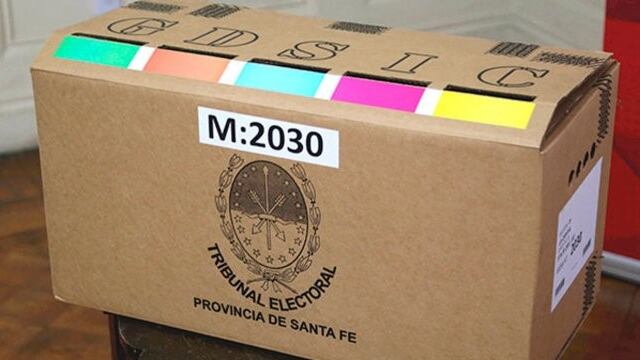 Urnas de la provincia de Santa Fe\u002E (Archivo)