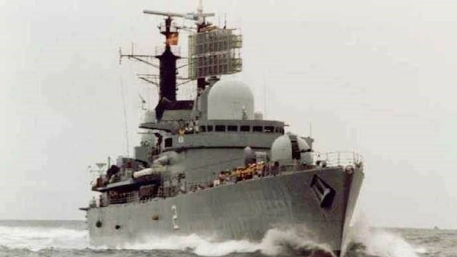 Destructor A.R.A "Santísima Trinidad" - Buque Insignia de la Armada en 1982.