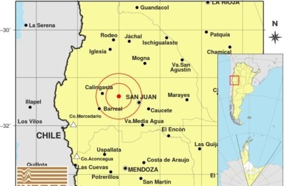 Un sismo se registró en San Juan en la mañana de este domingo