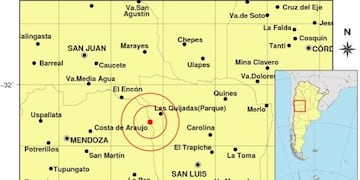 INPRES registró dos movimientos sísmicos en la madrugada del miércoles\u002E