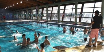 Pileta libre en Ushuaia