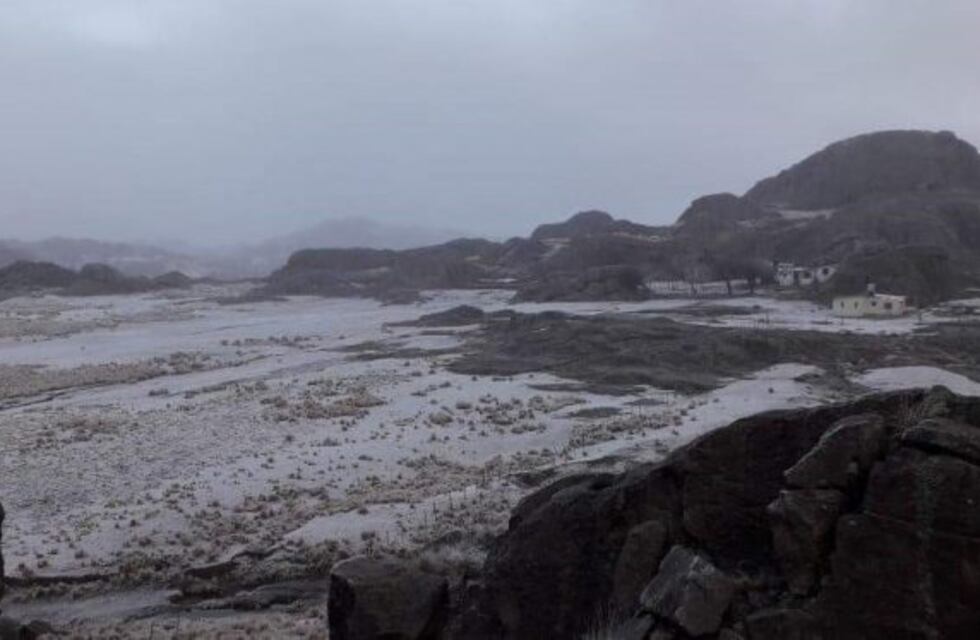 Primera nevada de invierno en las sierras y una máxima de 13°C para este jueves en Carlos Paz