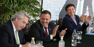 Alberto Fernández visitará el Parque Eólico de La Rioja