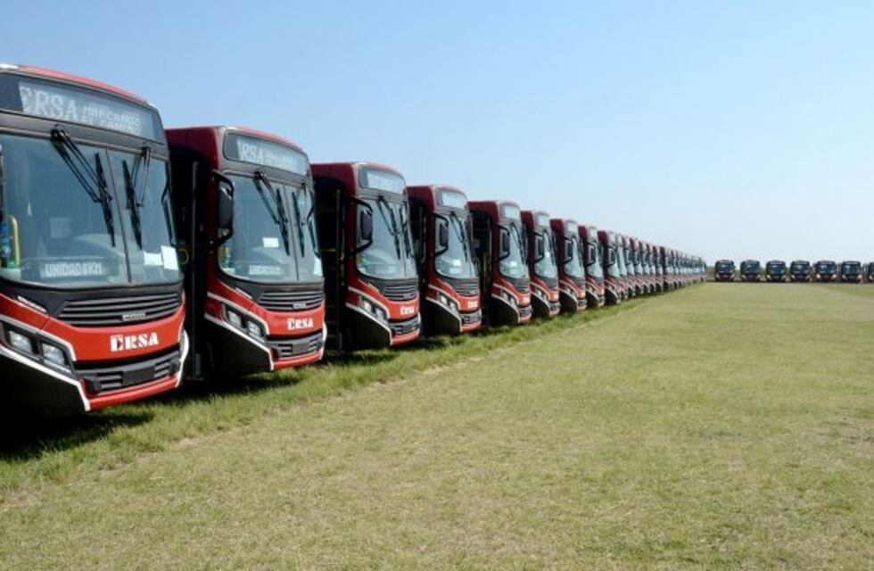 Presentaron 122 coches nuevos para el transporte urbano