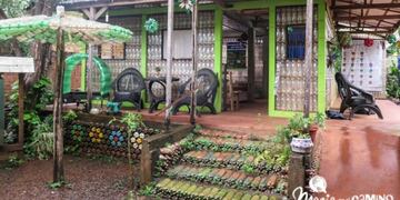 Paradas ecológicas en Iguazú\u002E Casa de las Botellas\u002E