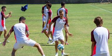 Copa Argentina: Lanús realizó su entrenamiento en el Estadio de Vargas