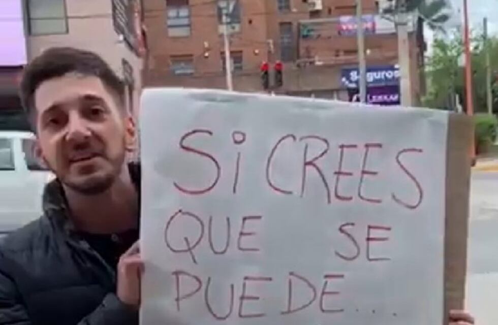 La ocurrente iniciativa de jóvenes carlospacenses en apoyo a Macri