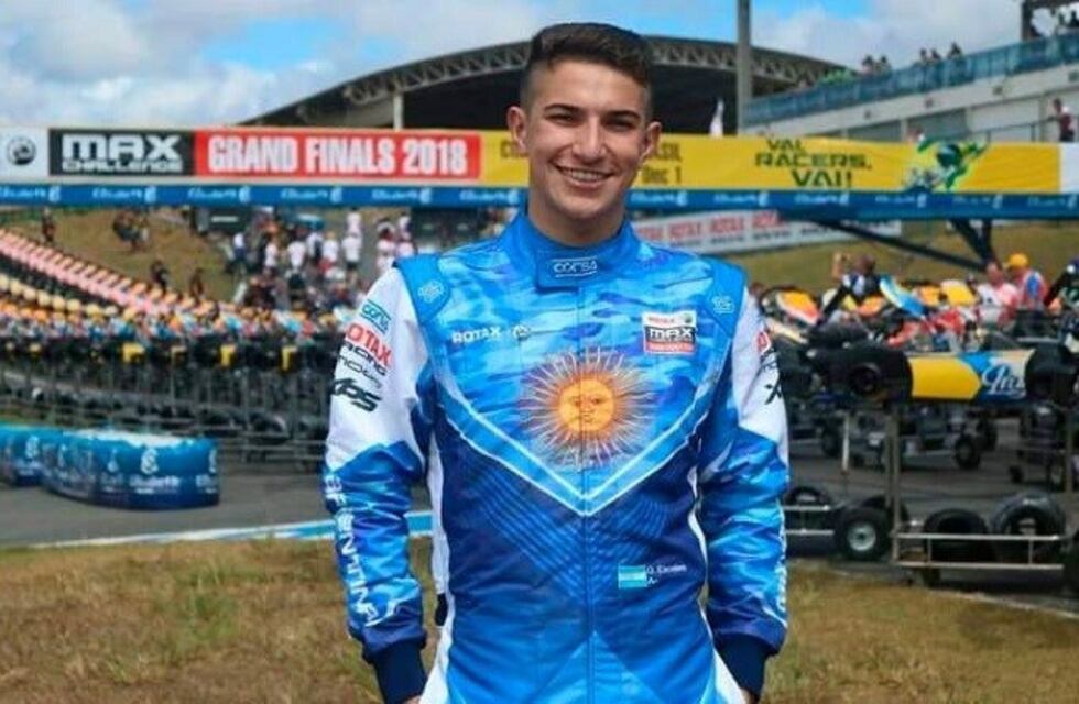 El tucumano Gonzalo Escalera participará en el Mundial de Karting en Italia