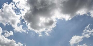 Cielo parcialmente nublado en La Calera