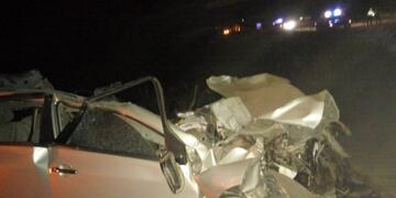 Accidente fatal en la ruta 34\u002E (Prensa Policía de Salta)