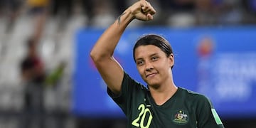 Samantha Kerr\u002E (Jean-Pierre Clatot / AFP)