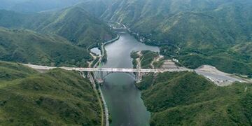 Puente de la nueva autovía de Punilla