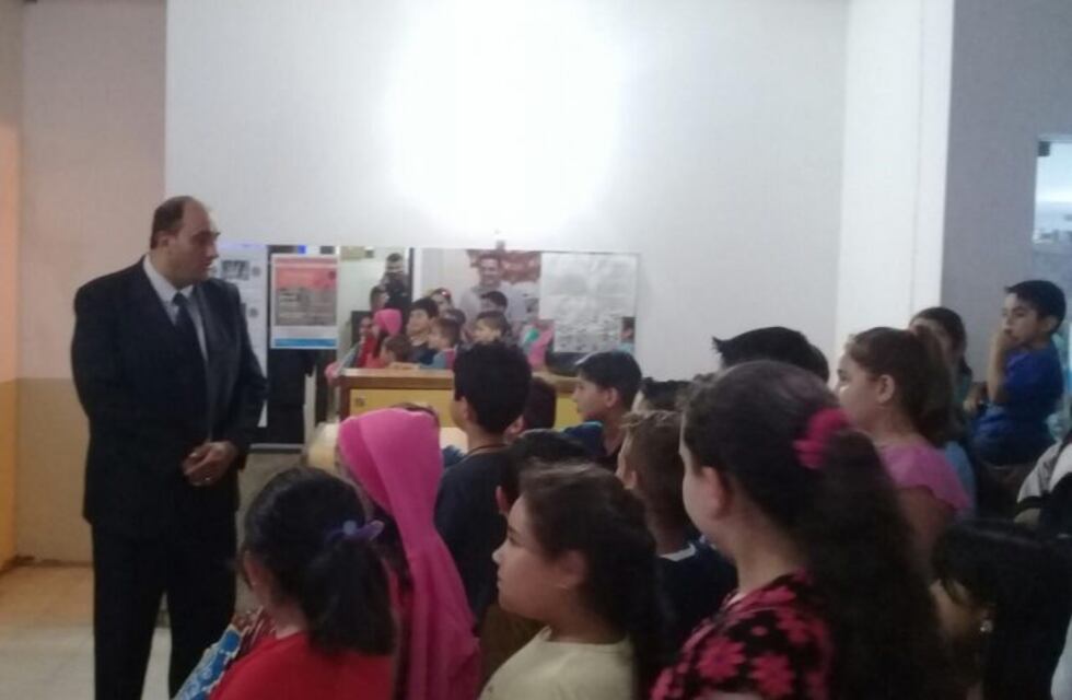 Actividad de la Departamental San Alberto con niños de la capilla de Villa Lujan