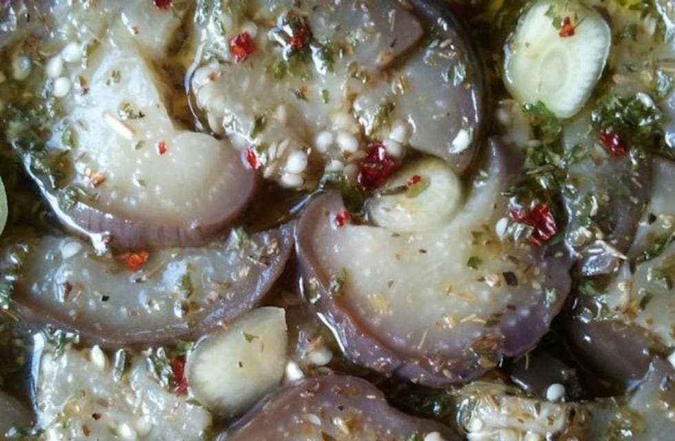 Especial para conservar hasta las Fiestas: receta de berenjenas en escabeche