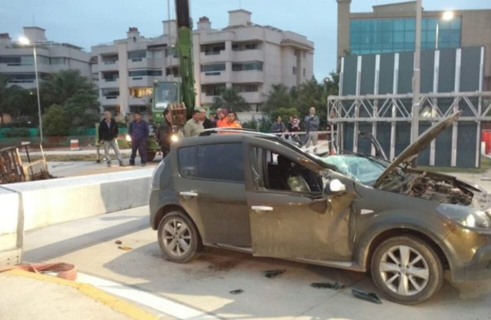 Le pagaron $ 800 mil al conductor que fue aplastado por una columna en la Mujer Urbana