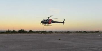 Helicóptero Halcón policía de Mendoza