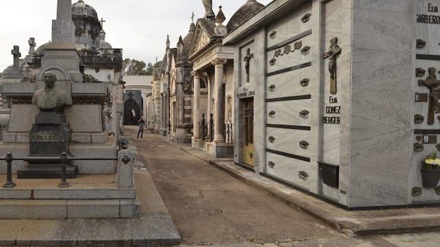 Robo e incendio en el Cementerio El Salvador