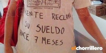 Docentes de San Luis reclaman que no les pagan el sueldo\u002E