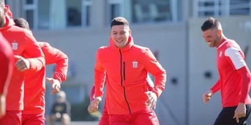 La llegada de Diego genero un clima especial por su cercanía al clásico con Estudiantes (web)