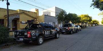 Infantería de la Provincia de Santa Fe satura las calles de Sunchales