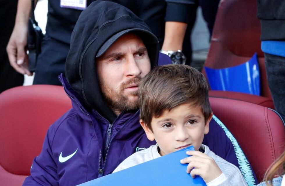 Las fotos de Messi tras quedarse sin el Balón de Oro