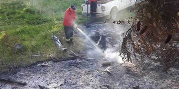 Incendio Aldea Escolar