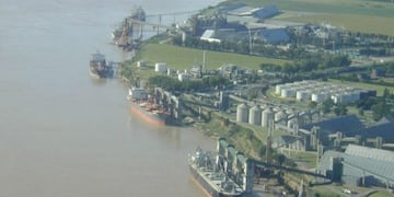 La actividad en las terminales del río Paraná pudo reanudarse antes del mediodía.