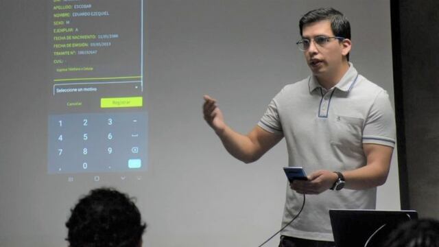 Ezequiel Escobar, desarrollador de Simmov en Jujuy