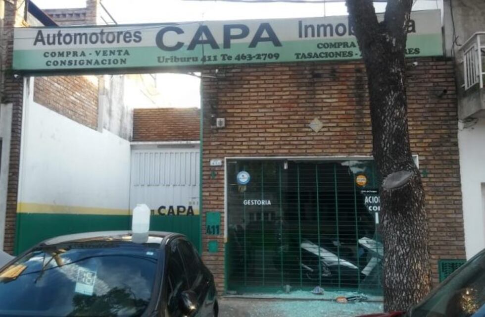Ataque a balazos contra una concesionaria de zona sur