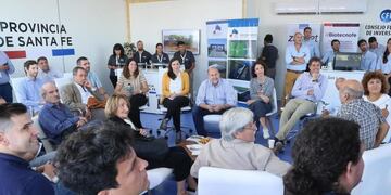 Perotti: “Estamos priorizando un programa ordenado de financiamiento con Nación” (Prensa Perotti)