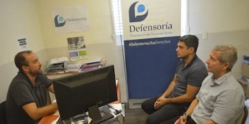 Rodrigo Sartori se ruenió con el Defensor del Pueblo
