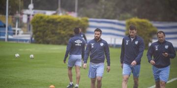 Revisión médica y entrenamiento matutino\u002E