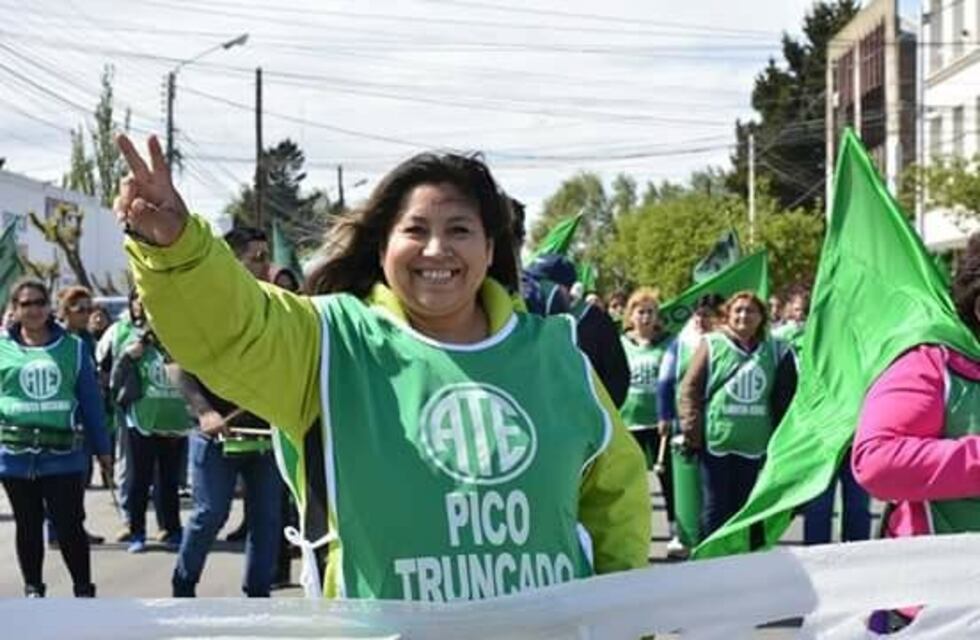 ATE Pico Truncado : Nos quieren responsabilizar que por nuestra protesta no hay pagos
